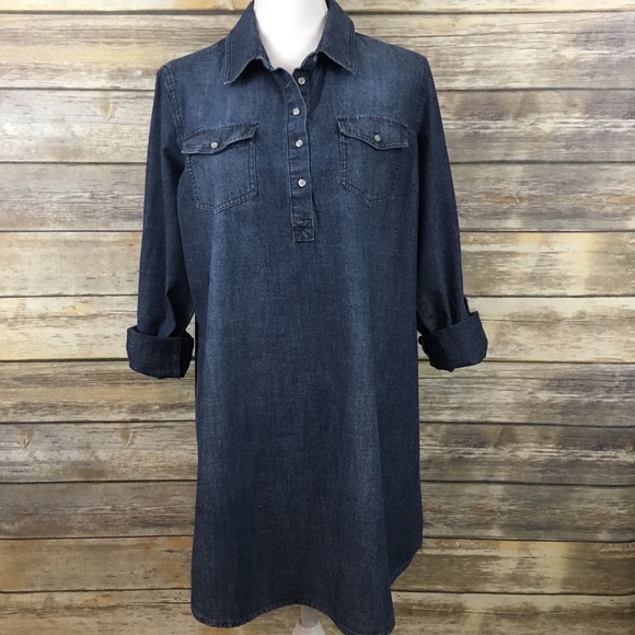 Bit & Bridle Tops - Bit & Bridle Denim Tunic Top
